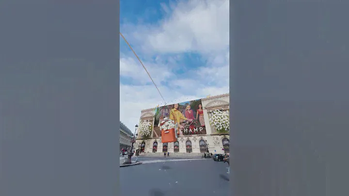 Opéra Garnier becomes Longchamp’s canvas.