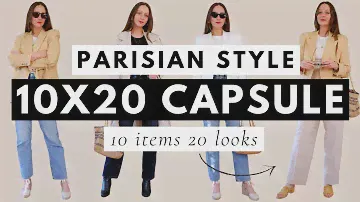 SPRING OUTFITS 2022 | Parisian Style 10x20