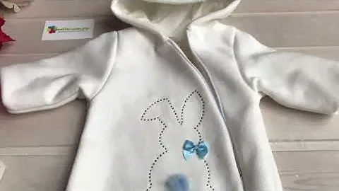 Комбинезон на выписку для новорождённых Зайка
