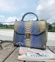 Сумка из кожи питона Belle