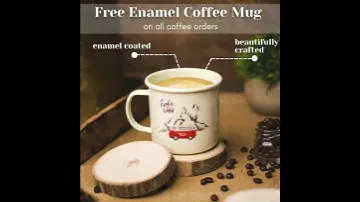 Get a Free Enamel Mug!