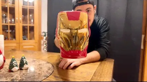 This Iron Man mug is so cool!