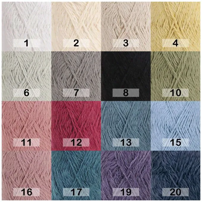Пряжа DROPS BELLE UNI COLOUR-3