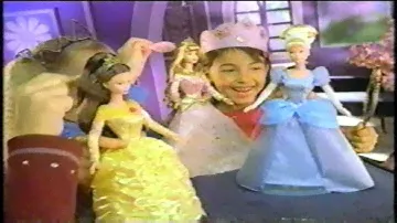 Cinderella Belle Sleeping Beauty Disney Dazzling Princess Doll Toy TV Commercial