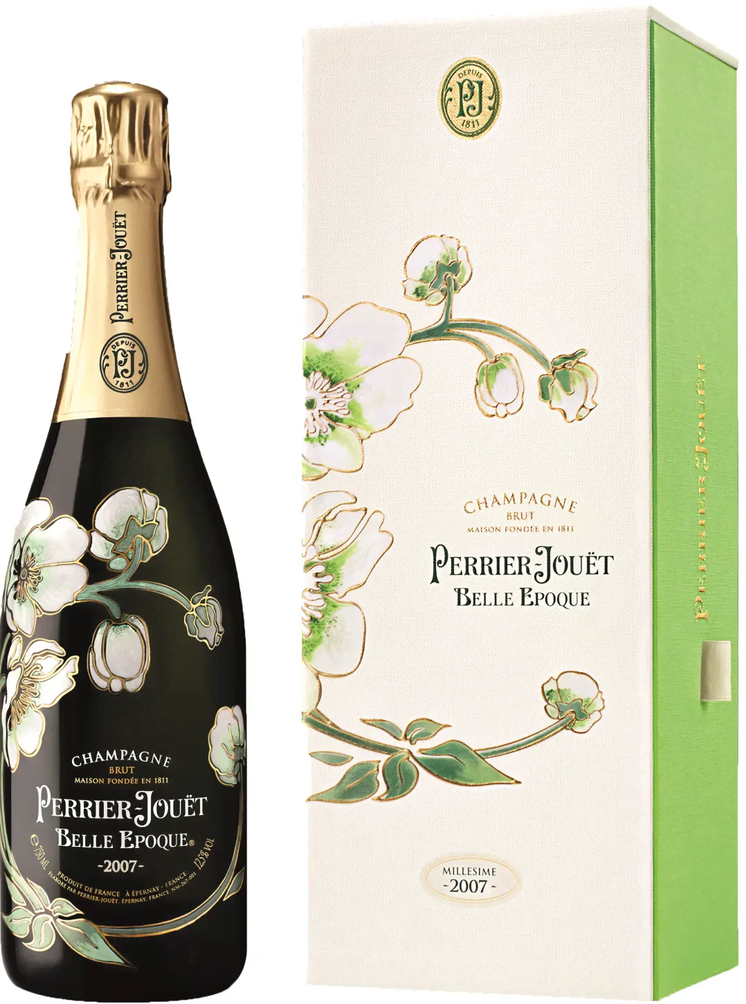 Шампанское Perrier-Jouet Belle Epoque Brut AOC 0.75 л в подарочной упаковке-0