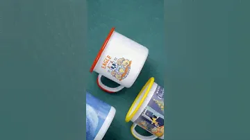Personalize An Enamel Mug！