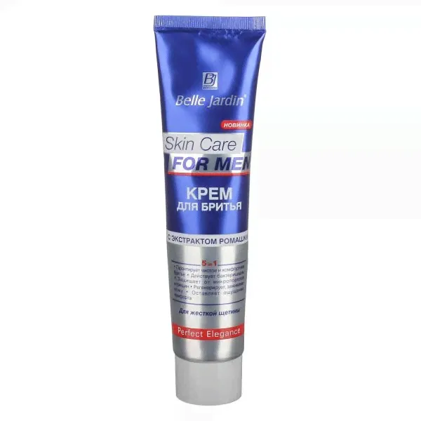 Belle Jardin Skin Care Крем для бритья с экстрактом ромашки 5в1, Perfect Elegance, 125 мл-0