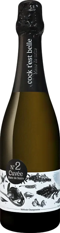 Игристое вино Cock t est belle Cuvee №2 Blanc de Noirs Extra Brut 2019