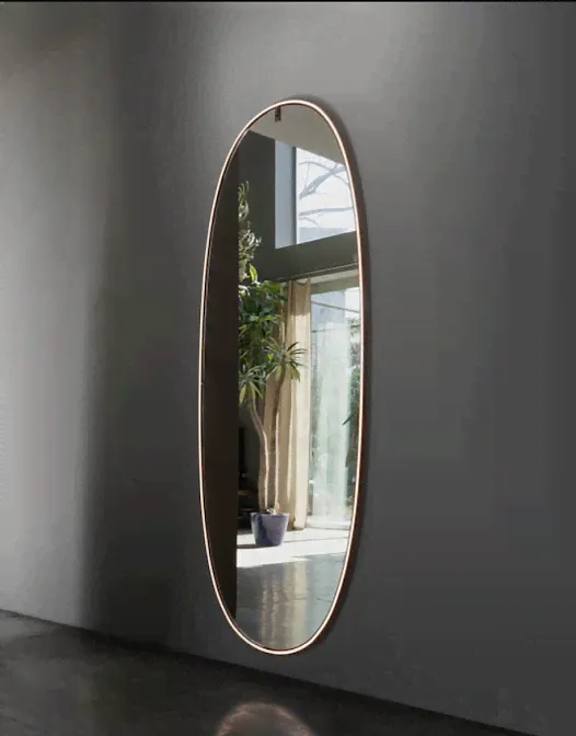 Зеркало интерьерное Flos LA PLUS BELLE F3680064 металл-POLISHED ALUMINIUM