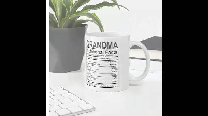Nutritional Fact Mugs