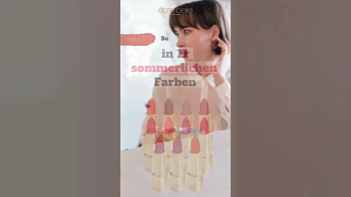 Neue Lippenstifte bei être belle Cosmetics