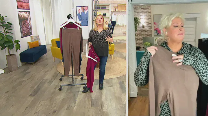 Belle by Kim Gravel BeLuxe Sweater Knit Jogger on QVC
