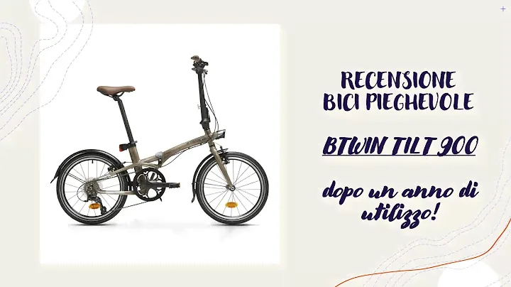 Обзор складного велосипеда BTWIN TILT 900 decathlon.