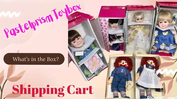 Shipping Cart Box Opening: Marie Osmond Dolls: Babies A Bloom, Adora Belle Angel, Raggedy Anne Andy